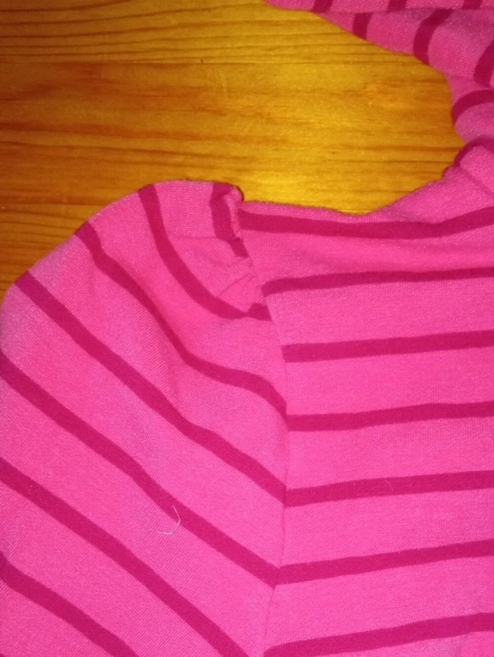 Kids Pink Striped Hooded Zip-Up Jacket